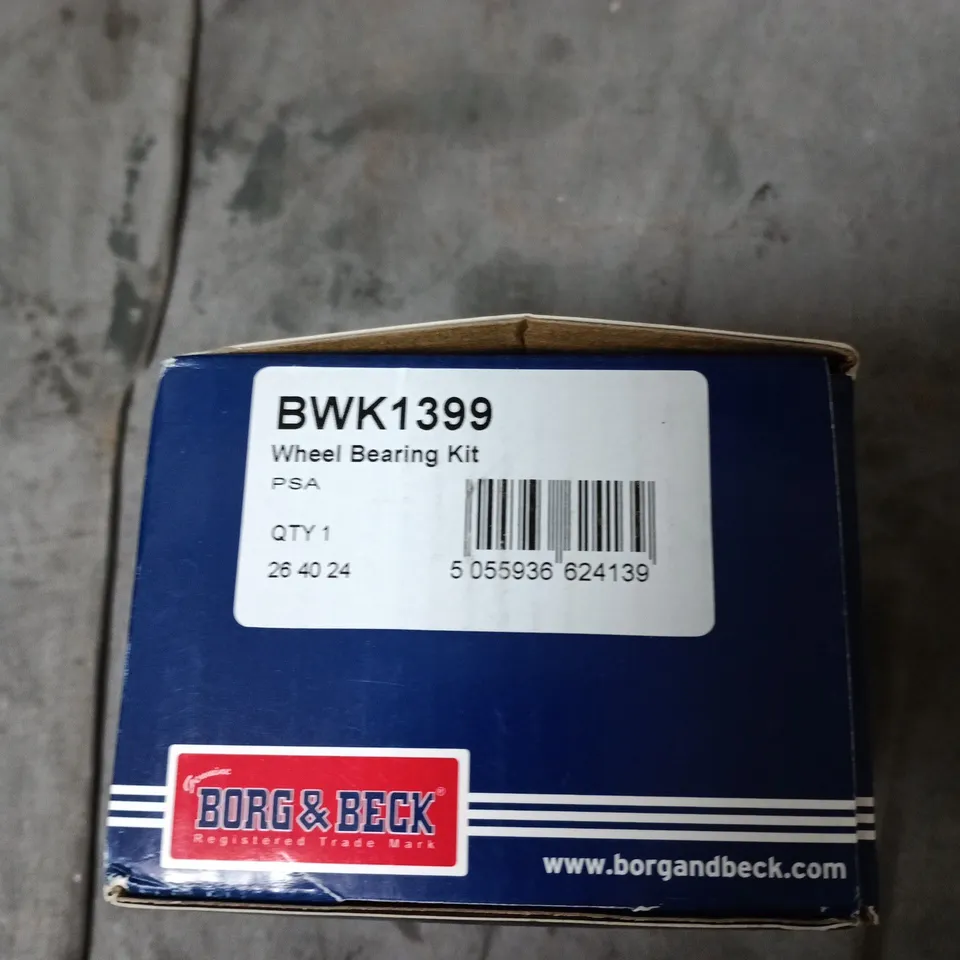 BORG & BECK BWK1399 WHEEL BEARING KIT