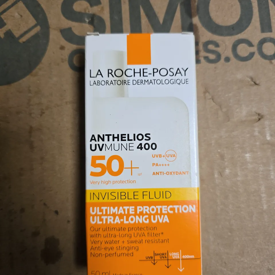 LA ROCHE-POSAY ANTHELIOS UVMUNE 400 INVISIBLE FLUID SPF50+ 50ML – BOXED