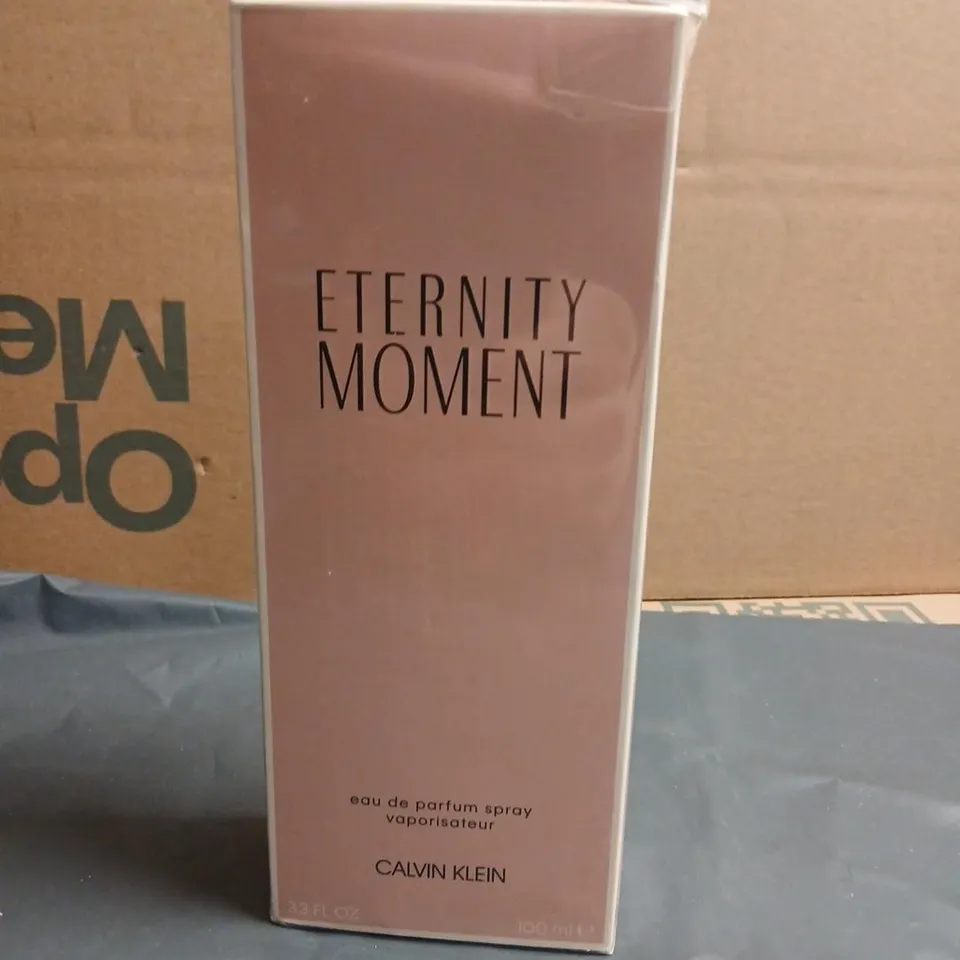 BOXED AND SEALED CALVIN KLEIN ETERNITY MOMENT EAU DE PARFUM 100ML