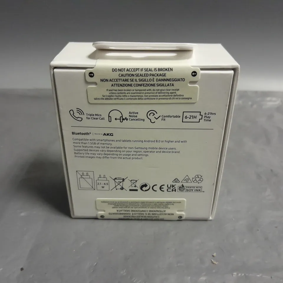 BOXED AND SEALED SAMSUNG GALAXY BUDS FE - WHITE