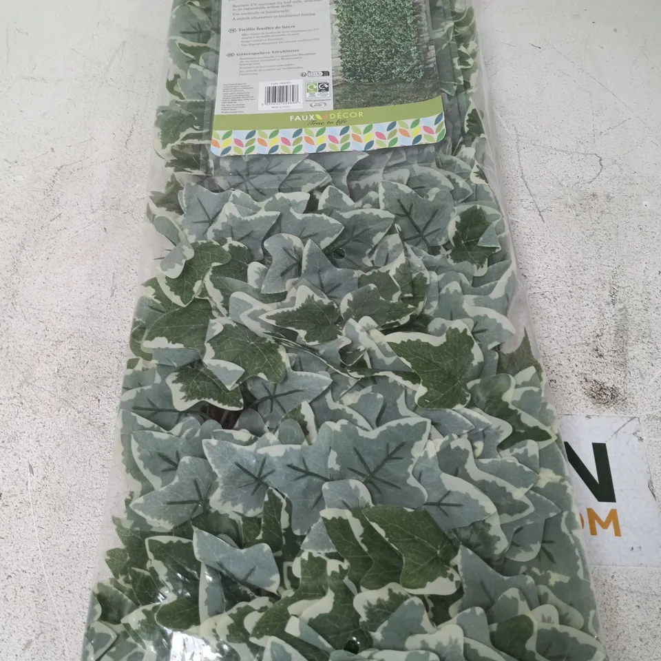 Ivy Leaf Trellis – Faux Décor, 180 cm x 60 cm, Garden Structure