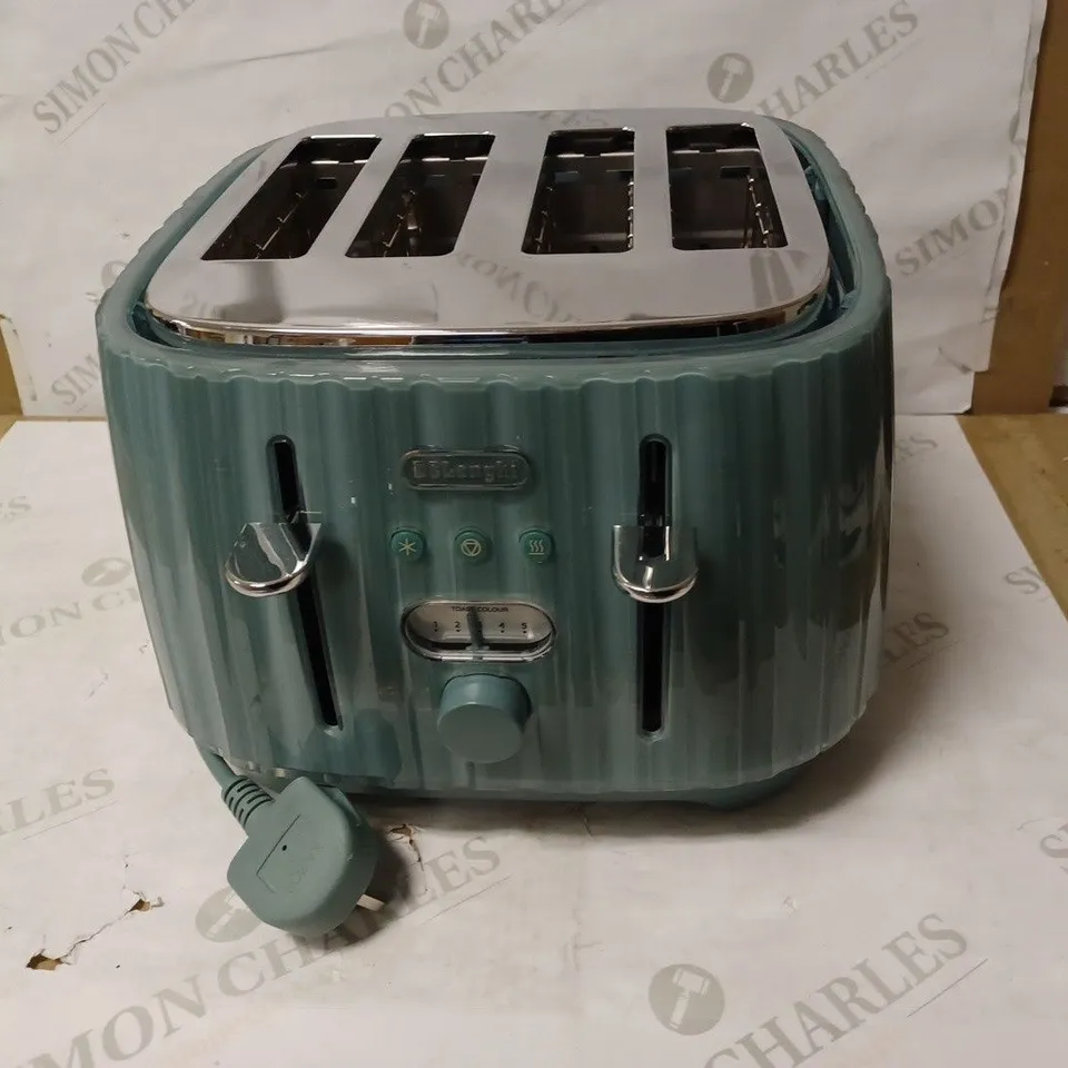 DE'LONGHI BALLERINA TOASTER, 4 SLOT TOASTER
