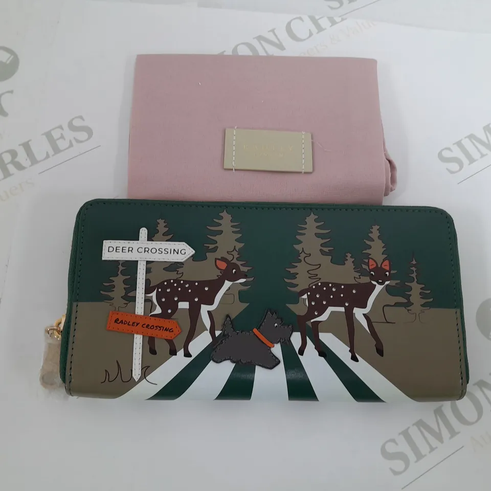 DEER CROSSING, RADLEY CROSSING, RADLEY LONDON PURSE 