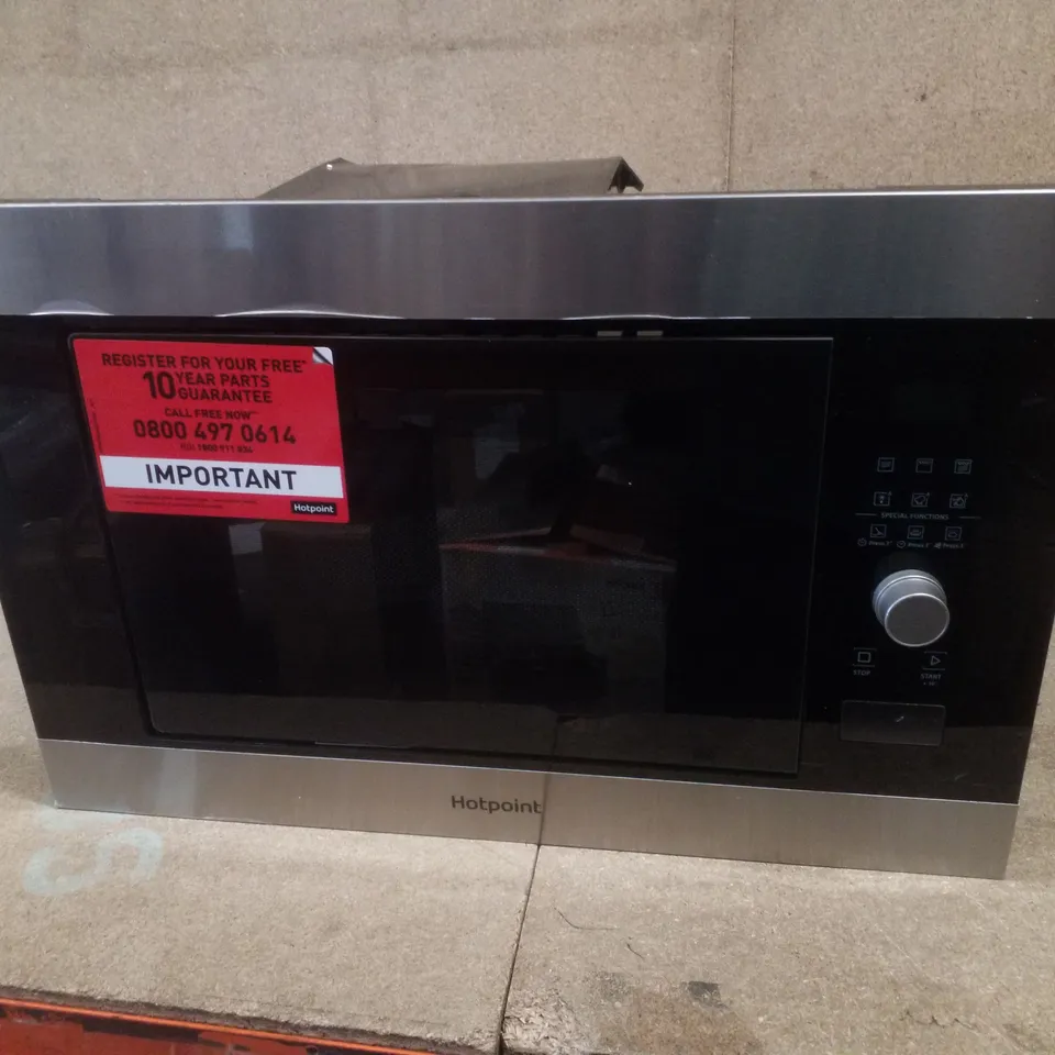 HOTPOINT MF25G IX H BUILT IN MICROWAVE WITH GRILL
