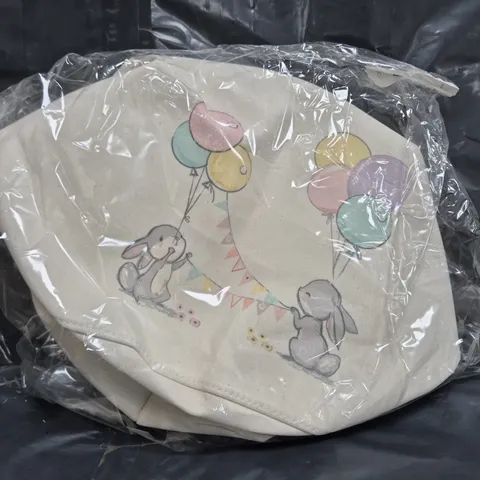 BOX OF APPROXIMATELY 8 OCEAN HOME TEXTILE BABY RABBIT BASKET SETS