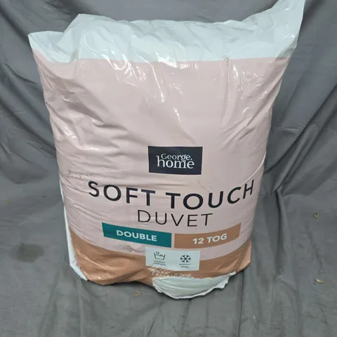 GEORGE HOME SOFT TOUCH DUVET 12 TOG - DOUBLE