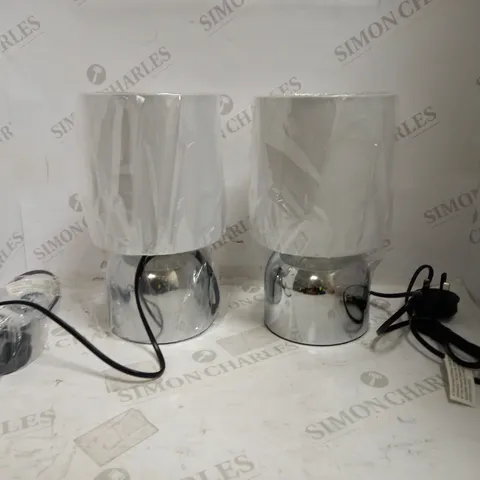 JOHN LEWIS LUCY TOUCH LAMP SET OF 2