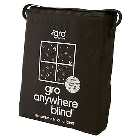 THE GRO COMPANY ANYWHERE BLACKOUT BLIND - BLACK