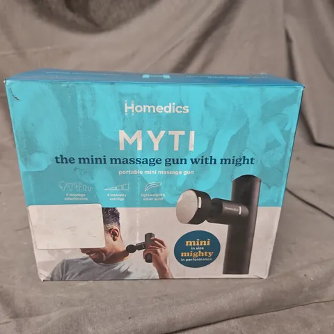 HOMEDICS MYTI THE MINI MASSAGE GUN WITH MIGHT 