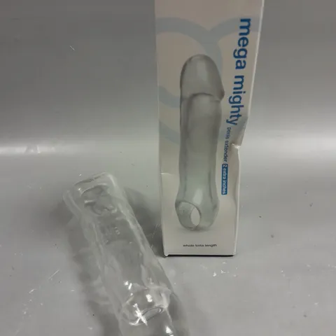 BOXED LOVEHONEY MEGA MIGHTY PENIS EXTENDER - 2 EXTRA INCHES