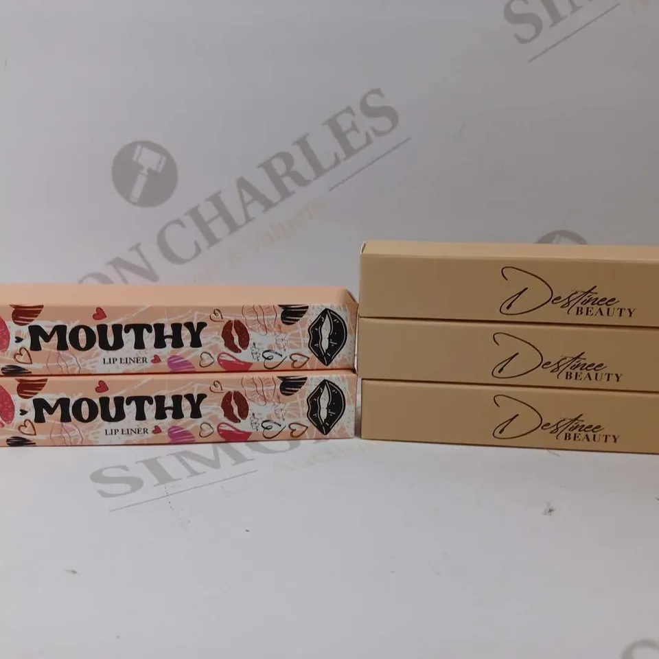 5 DESTINEE BEAUTY ITEMS TO INCLUDE MOUTHY LIP LINER AND GLOSSIER LIP GLOSS