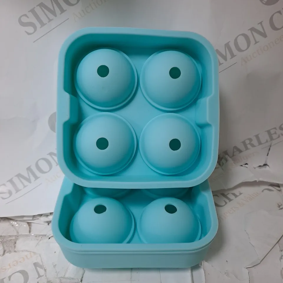COOKS ESSENTIALS SILICONE XL ICE BALL SET OF 2