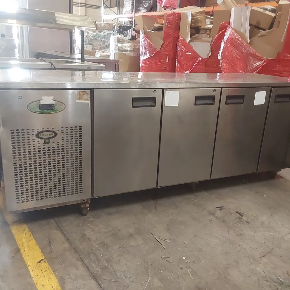 FOSTER ECO PRO COMMERCIAL 4 DOOR COUNTER FRIDGE