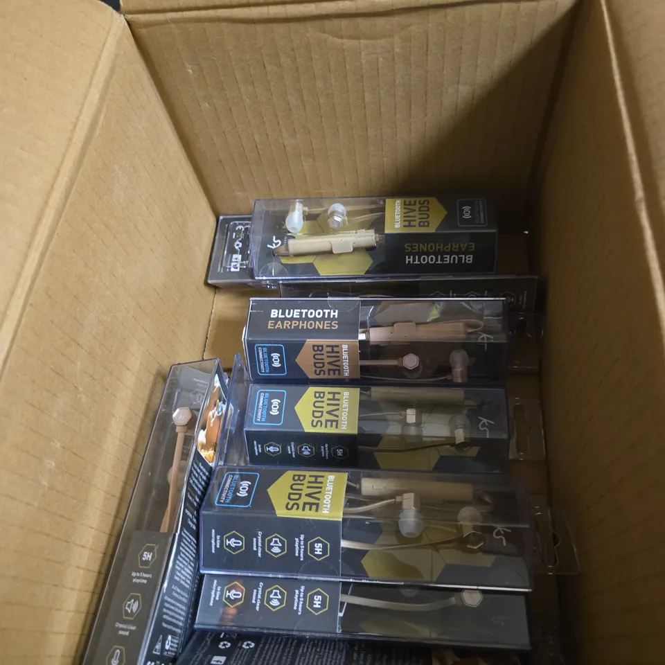 APPROXIMATELY 12 KS BLUETOOTH HIVE BUDS 