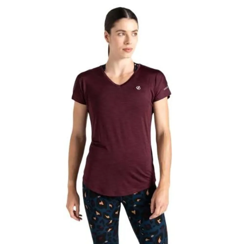 BRAND NEW DARE 2B VIGILANT T SHIRT DEEP PLUM UK 18
