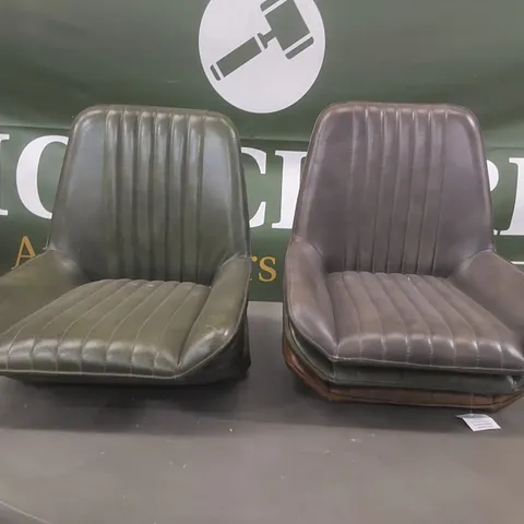 8x ASSORTED DESIGNER UPHOLSTERED CHAIR SEATS