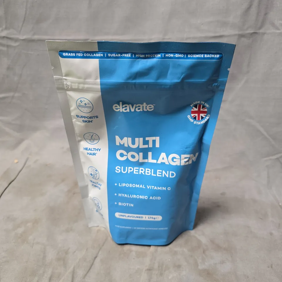 ELEVATE MULTI COLLAGEN SUPERBLEND UNFLAVOURED (176G)