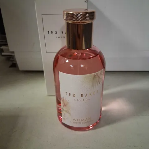 BOXED TED BAKER LONDON WOMAN LIMITED EDITION EAU DE TOILETTE 100ML