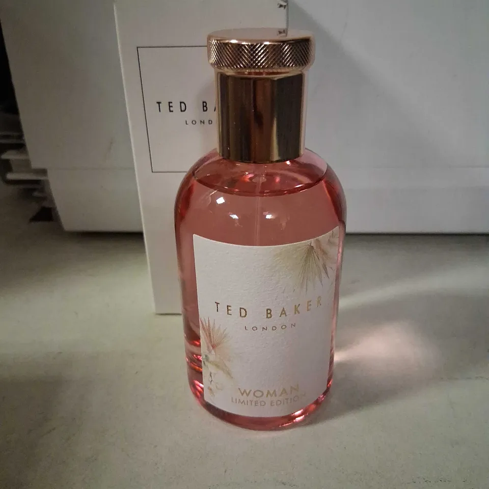 BOXED TED BAKER LONDON WOMAN LIMITED EDITION EAU DE TOILETTE 100ML