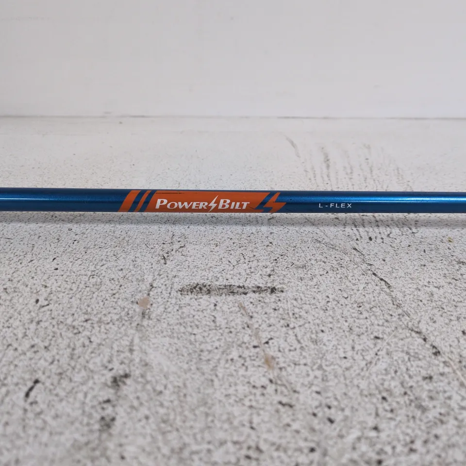 POWERBILT GOLF 6 IRON WITH BLUE L-FLEX SHAFT