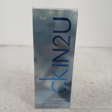 BOXED AND SEALED CALVIN KLEIN CKIN2U HIM EAU DE TOILETTE 150ML