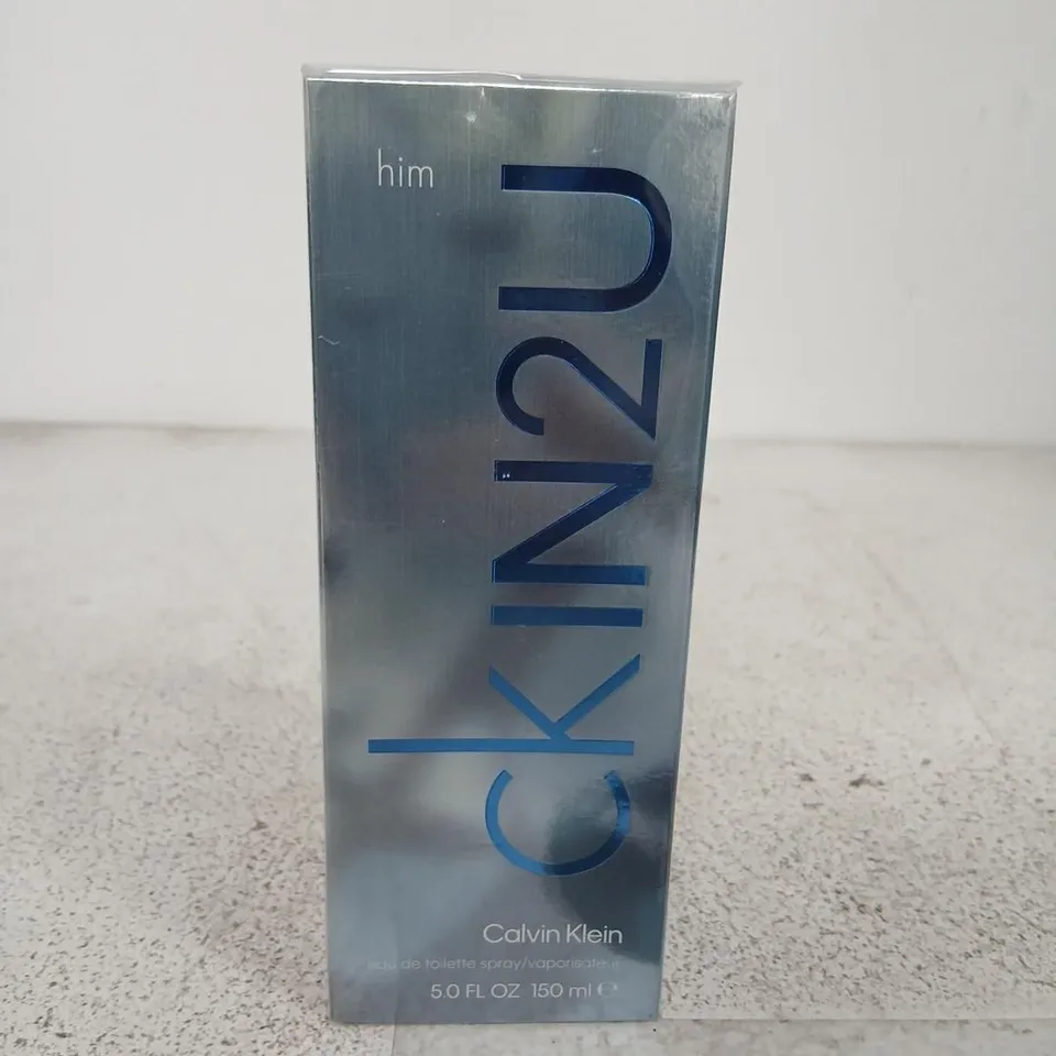 BOXED AND SEALED CALVIN KLEIN CKIN2U HIM EAU DE TOILETTE 150ML