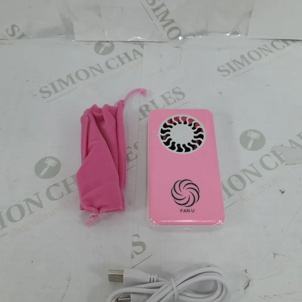 FAN U PORTABLE & RECHARGEABLE FANS 