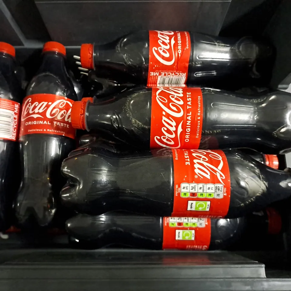 LOT OF 14 500ML BOTTLES OF COKE