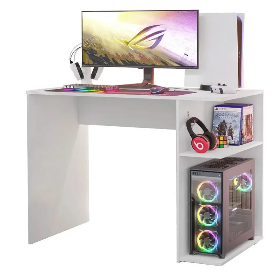 BOXED BAHVIKA 100CM WITH RECTANGLE COMPUTER DESK