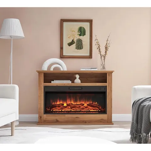 ANAHY LATITUDE RUN ELECTRIC FIREPLACE - 2 BOXES