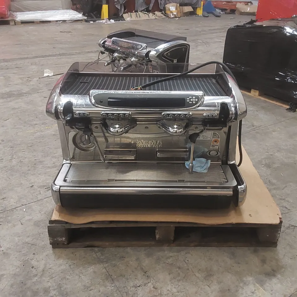 FAEMA EMBLEMA COMMERCIAL 2 GROUP COFFEE MACHINE
