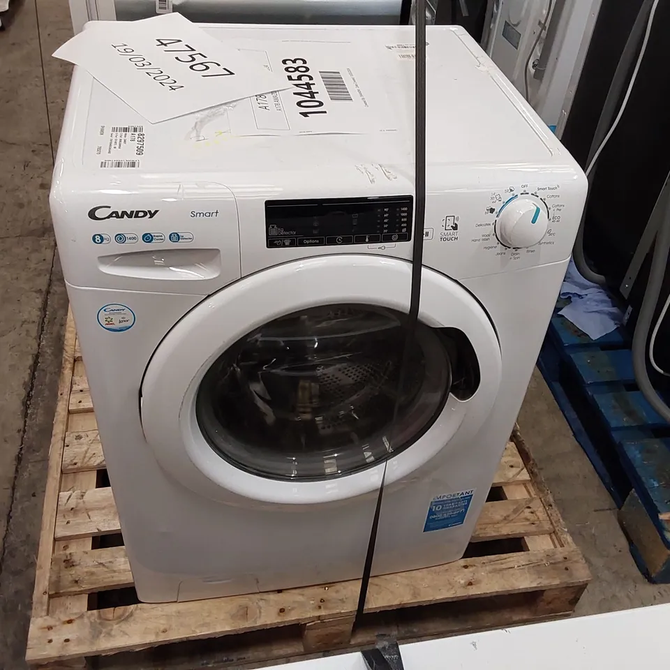 CANDY CS 148TE 8KG 1400 SPIN WASHING MACHINE – WHITE