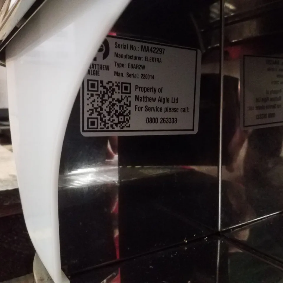 ELEKTRA BARLUME 2-GROUP COFFEE MACHINE