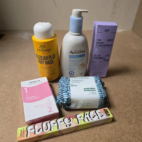 APPROXIMATELY 15 ASSORTED HEALTH & BEAUTY PRODUCTS TO INCLUDE BODY WASH, WET WIPES, MOISTURISER ETC