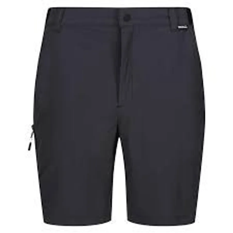 BRAND NEW REGATTA MENS TRAVEL LIGHT PACKAWAY SHORTS ASH - SIZE 30"