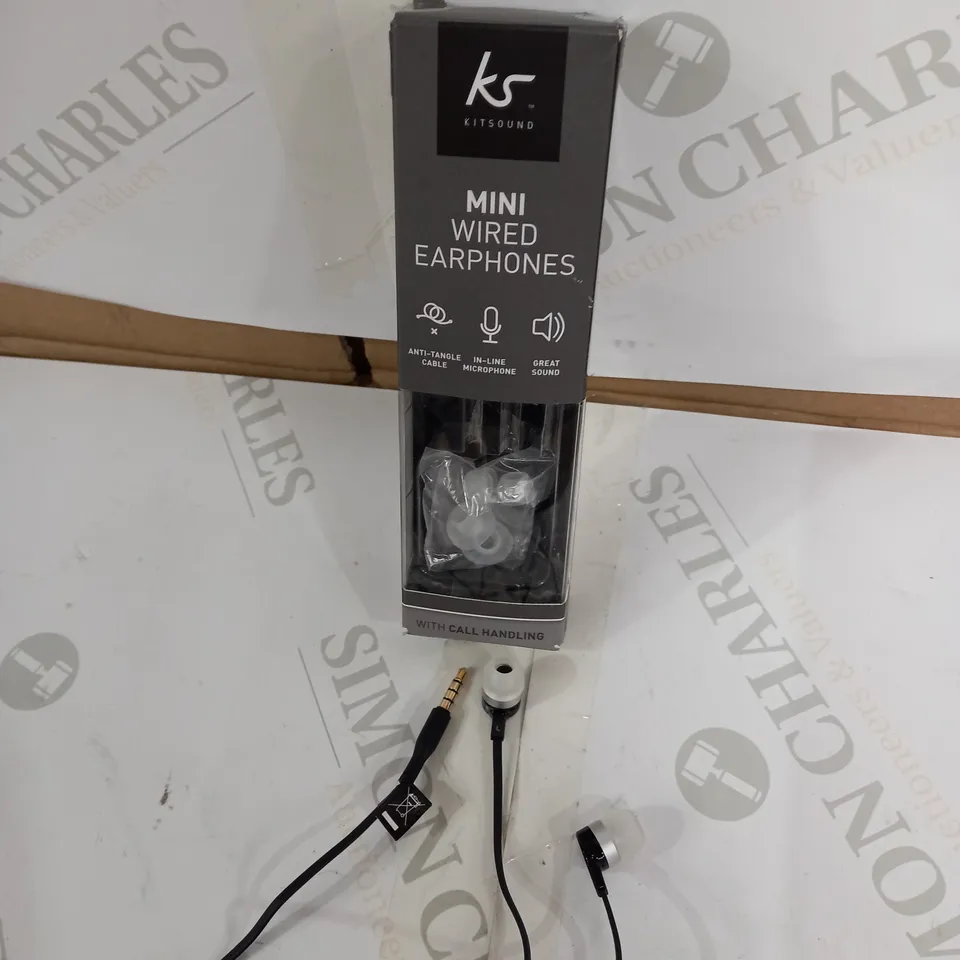 KITSOUND MINI WIRED EARPHONES