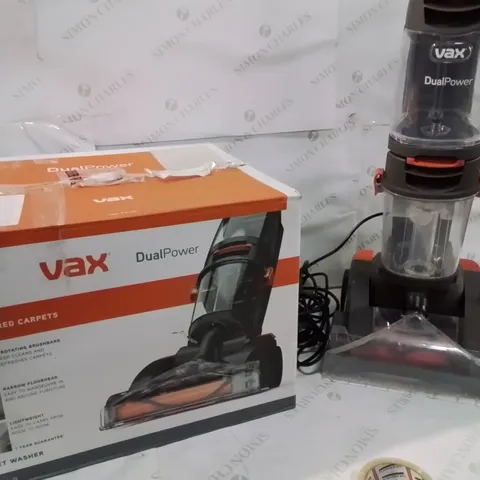 BOXED VAX DUALPOWER UPRIGHT VACUUM CLEANER 