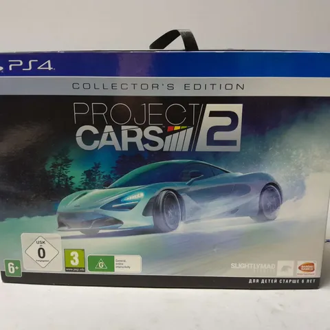 BOXED PROJECT CARS 2 COLLECTORS EDITION (PS4)