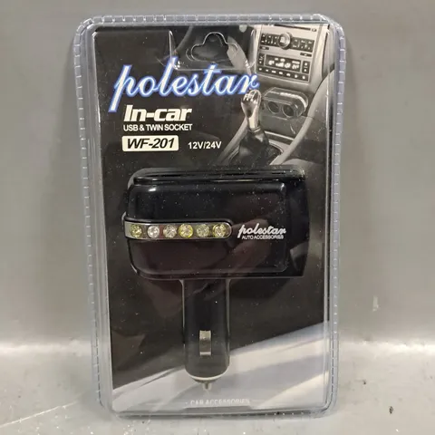 APPROXIMATELY 25 HOLESTAR IN CAR USB & TWIN SOCKETS 