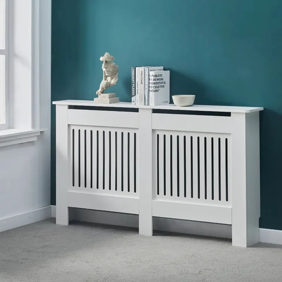 BOXED PHAEDRA CABINET RADIATOR COVER - WHITE (1 BOX)