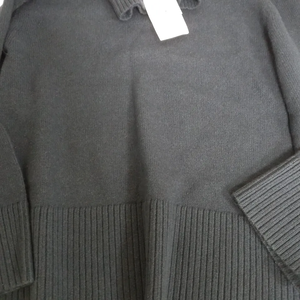 STOCKHOLM ATELIER NAVY WOOL TURTLE NECK - XS