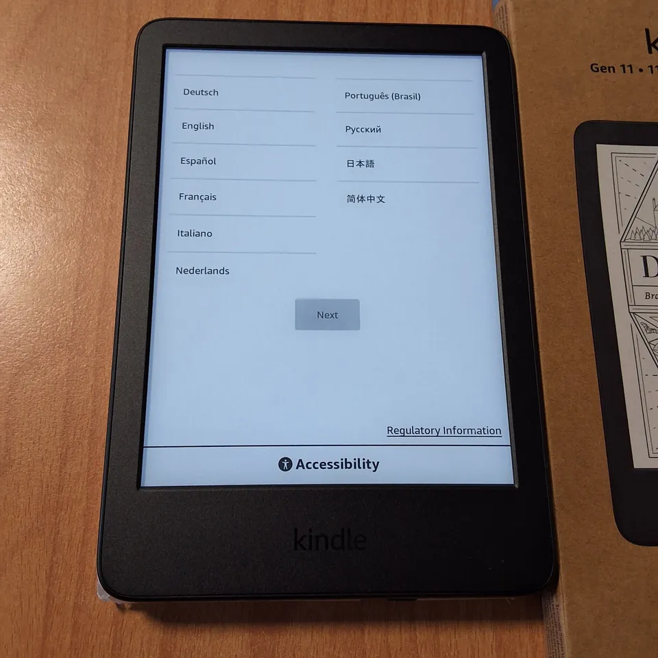 AMAZON KINDLE GEN 11 16GB IN BLACK - RS23CV