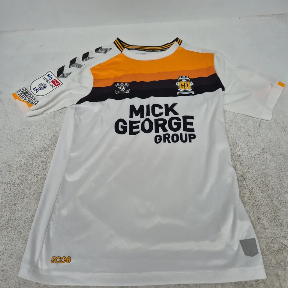 CAMBRIDGE UNITED FC FOOTBALL SHIRT – EUROPE S