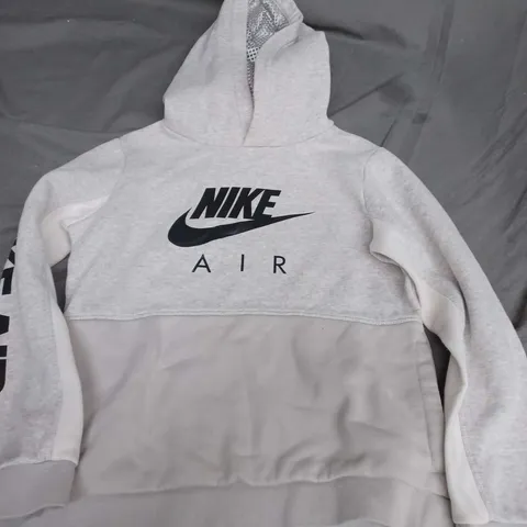 NIKE AIR CHILDRENS HOODIE IN GREY - SMALL