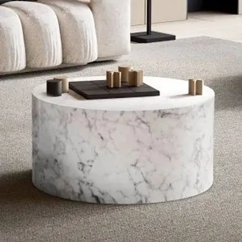 BOXED CAVID COFFEE TABLE IN MARBLE EFFECT (1 BOX)