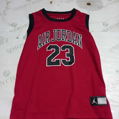 AR JORDAN 23 BASKETBALL JERSEY SIZE 6-7 YEARS