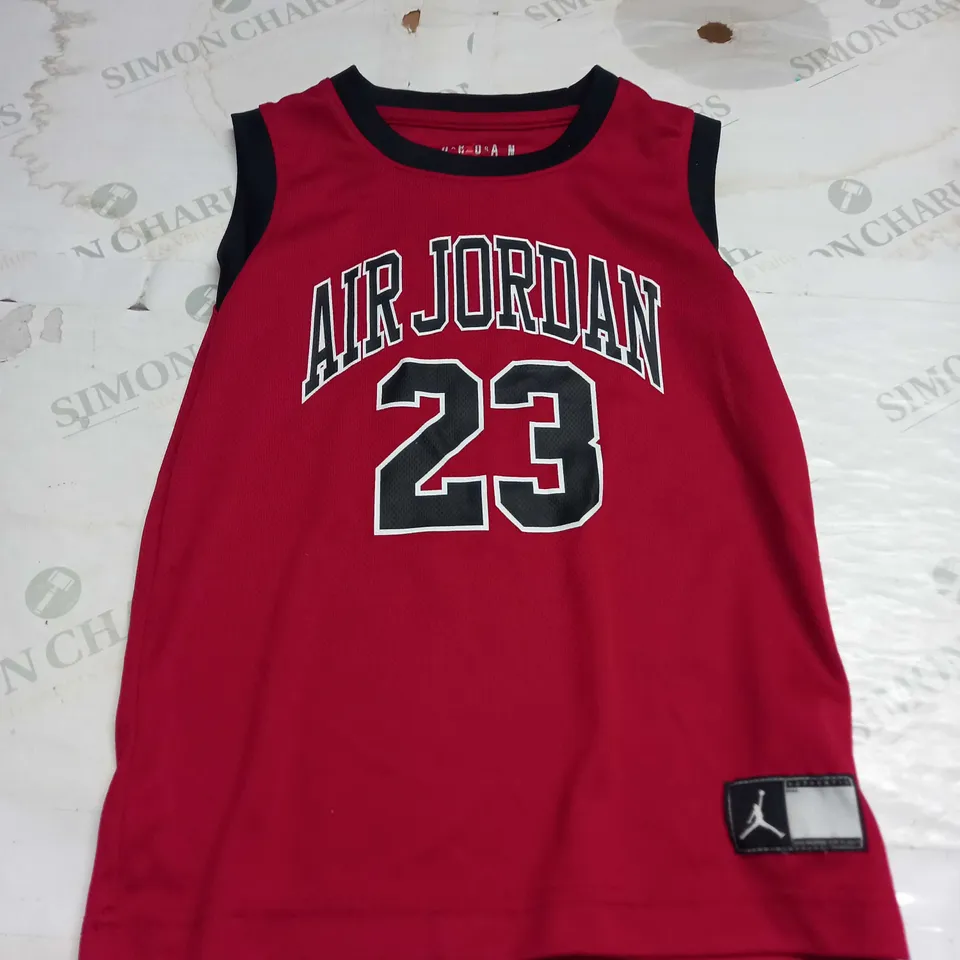 AR JORDAN 23 BASKETBALL JERSEY SIZE 6-7 YEARS