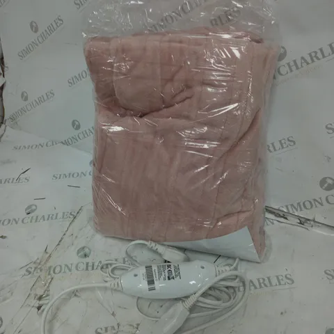 PINK COZEE HOME HEATED BLANKET