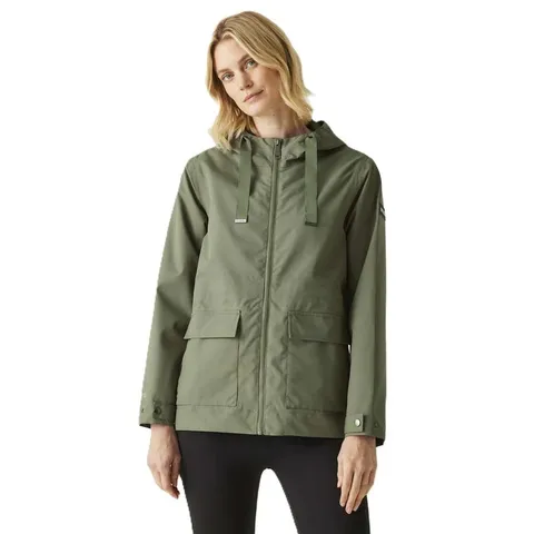 BRAND NEW REGATTA OTILIE WATERPROOF-FOUR LEAF CLOVER JACKET - 18