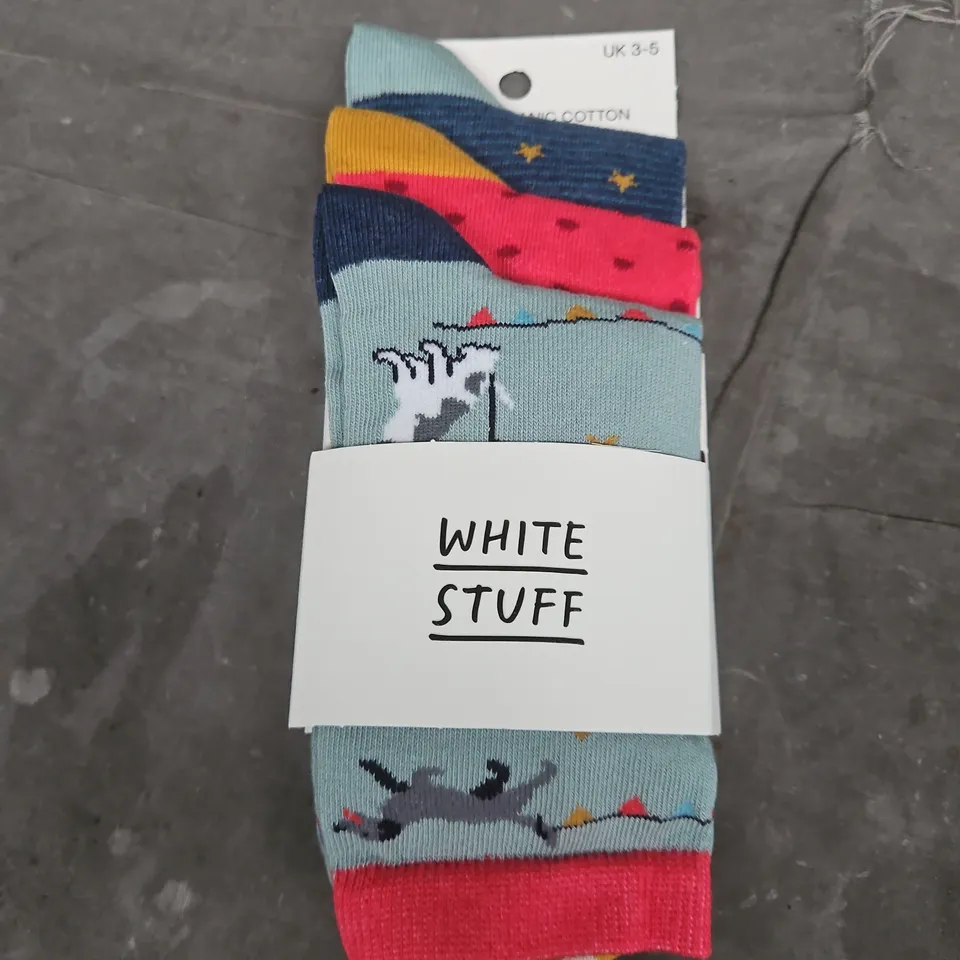 WHITE STUFF SOCKS – UK 3-5